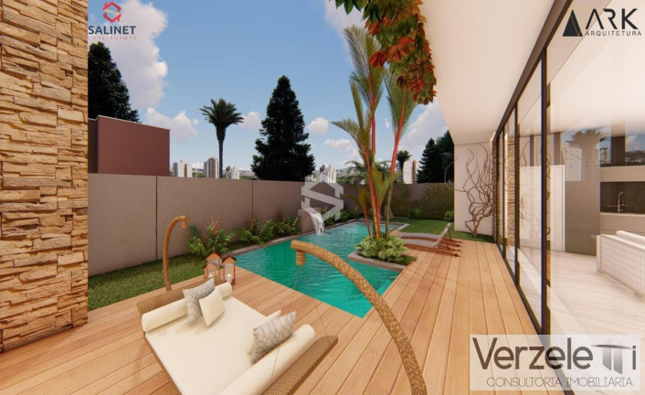 Imagem Casa com 3 Quartos à Venda, 309 m² em Jardim Dourado - Porto Belo