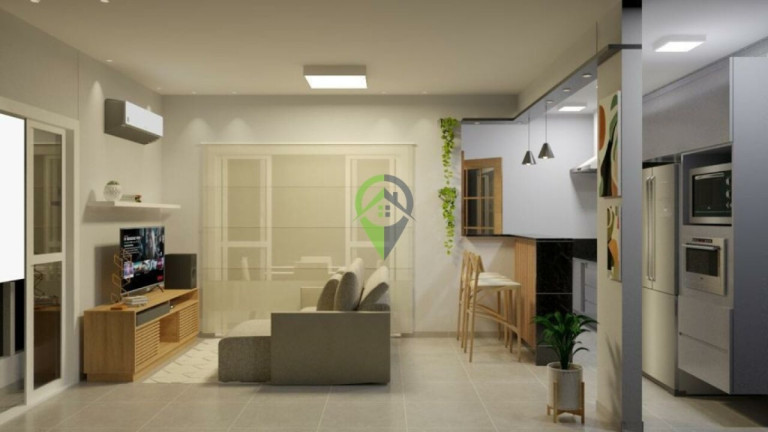 Imagem Casa com 2 Quartos à Venda, 115 m² em Marapé - Santos Imagem Casa com 2 Quartos à Venda, 115 m² em Marapé - Santos