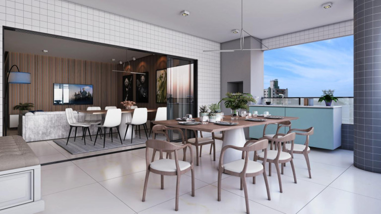 Imagem Imóvel com 2 Quartos à Venda, 70 m² em Guilhermina - Praia Grande