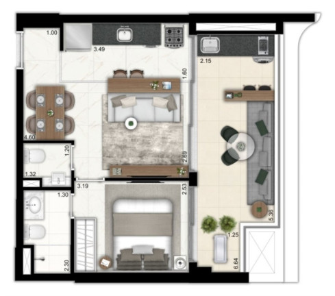 Imagem Apartamento com 2 Quartos à Venda, 79 m² em Vila Pompéia - São Paulo