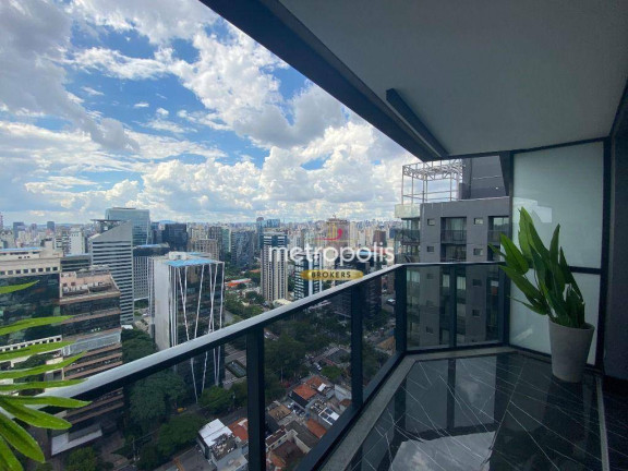 Imagem Cobertura com 1 Quarto à Venda ou Locação, 76 m² em Vila Olímpia - São Paulo