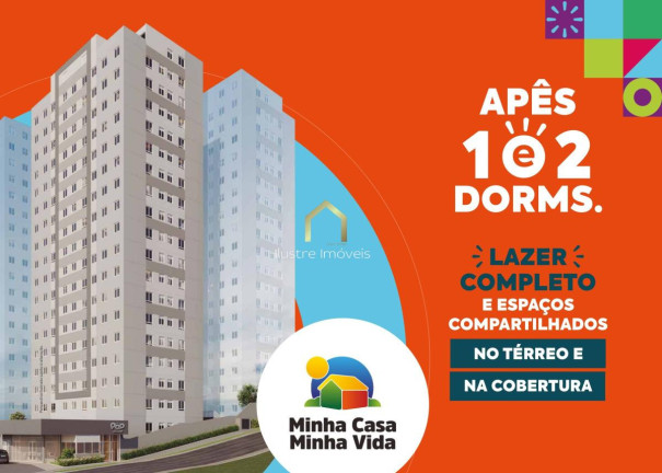 Apartamento com 2 Quartos à Venda, 36 m² em Pousada Dos Bandeirantes - Carapicuíba
