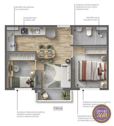 Imagem Apartamento com 2 Quartos à Venda, 35 m² em Vila Carrão - São Paulo