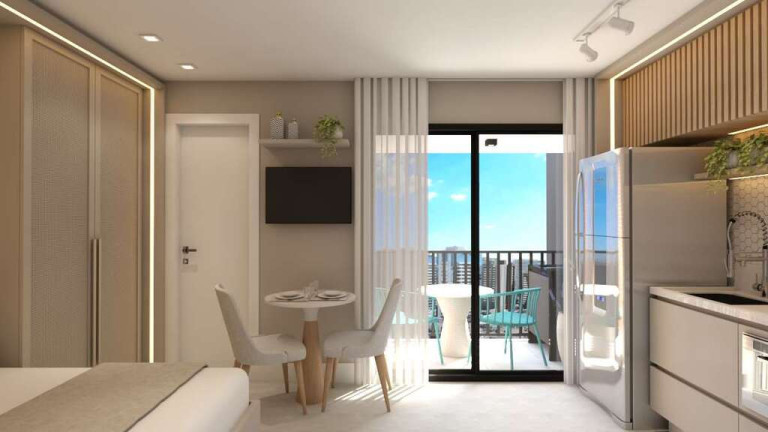 Imagem Imóvel com 1 Quarto à Venda, 22 m² em Novo Mundo - Curitiba Imagem Imóvel com 1 Quarto à Venda, 22 m² em Novo Mundo - Curitiba