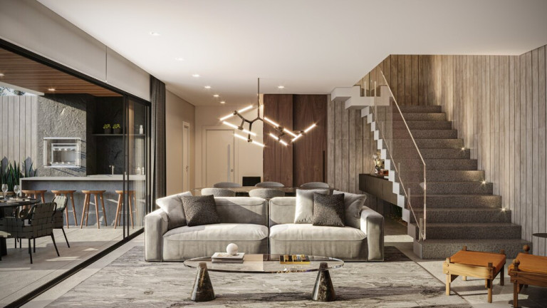 Imagem Casa de Condomínio com 3 Quartos à Venda, 257 m² em Santo Inácio - Curitiba