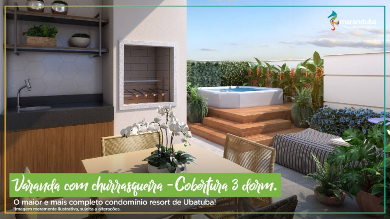 Imagem Apartamento com 2 Quartos à Venda, 72 m² em Praia Do Sapê - Ubatuba