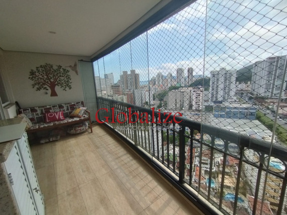 Imagem Imóvel com 3 Quartos à Venda, 84 m² em José Menino - Santos Imagem Imóvel com 3 Quartos à Venda, 84 m² em José Menino - Santos