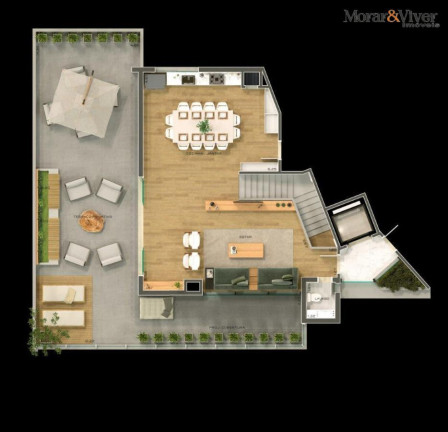Imagem Apartamento com 3 Quartos à Venda, 177 m² em Juvevê - Curitiba