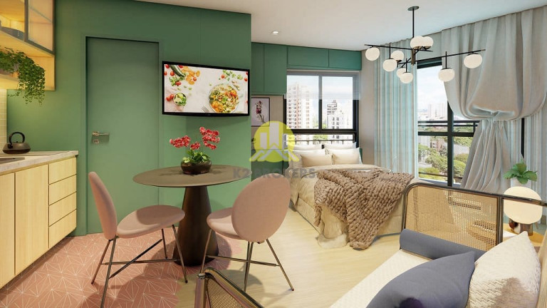 Imagem Studio com 1 Quarto à Venda, 24 m² em Vila Madalena - São Paulo Imagem Studio com 1 Quarto à Venda, 24 m² em Vila Madalena - São Paulo