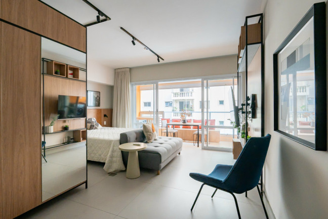 Imagem Imóvel com 1 Quarto à Venda, 45 m² em Campo Belo - São Paulo Imagem Imóvel com 1 Quarto à Venda, 45 m² em Campo Belo - São Paulo