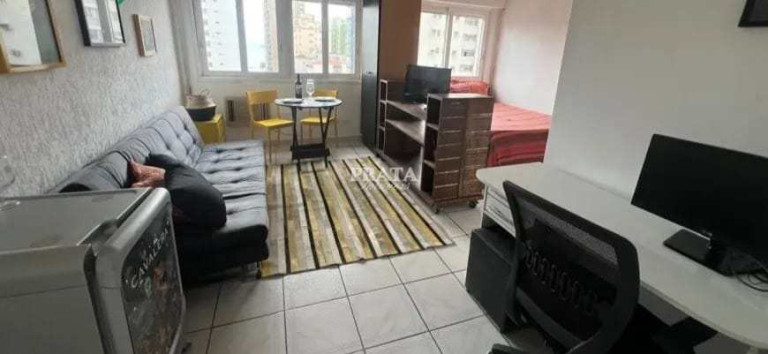 Imagem Apartamento com 1 Quarto para Alugar, 39 m² em Aparecida - Santos Imagem Apartamento com 1 Quarto para Alugar, 39 m² em Aparecida - Santos