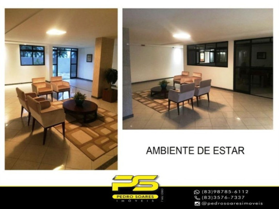Imagem Imóvel com 3 Quartos à Venda, em Cabo Branco - João Pessoa Imagem Imóvel com 3 Quartos à Venda, em Cabo Branco - João Pessoa