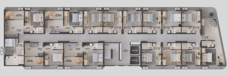 Imagem Imóvel com 1 Quarto à Venda, 34 m² em Tambaú - João Pessoa Imagem Imóvel com 1 Quarto à Venda, 34 m² em Tambaú - João Pessoa