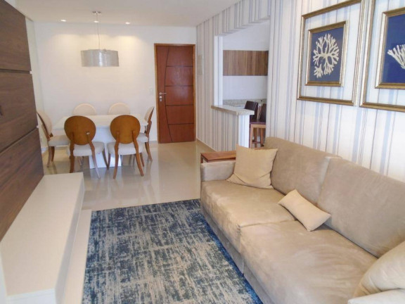 Apartamento com 3 Quartos à Venda, 105 m² em Canto Do Forte - Praia Grande