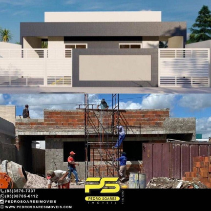 Casa com 3 Quartos à Venda, 73 m² em Gramame - João Pessoa