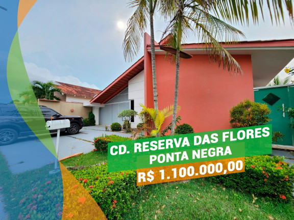 Imagem Casa com 3 Quartos à Venda, 450 m² em Ponta Negra - Manaus Imagem Casa com 3 Quartos à Venda, 450 m² em Ponta Negra - Manaus
