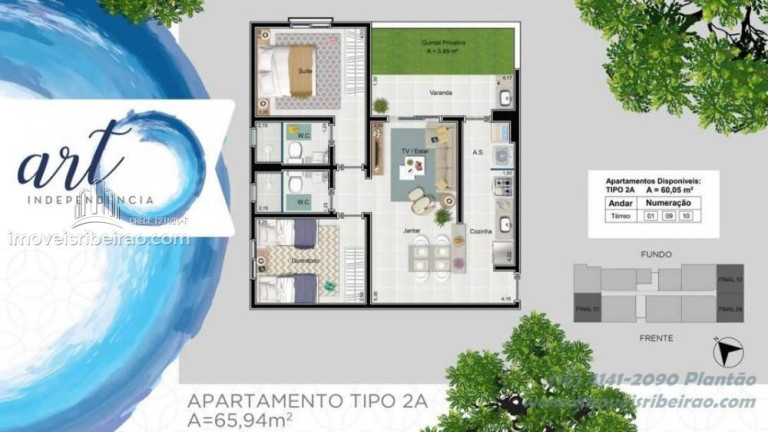 Imagem Apartamento com 2 Quartos à Venda, 55 m² em Campos Elíseos - Ribeirão Preto Imagem Apartamento com 2 Quartos à Venda, 55 m² em Campos Elíseos - Ribeirão Preto