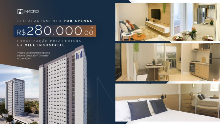 Imagem Apartamento com 2 Quartos à Venda, 45 m² em Vila Industrial - São José Dos Campos Imagem Apartamento com 2 Quartos à Venda, 45 m² em Vila Industrial - São José Dos Campos
