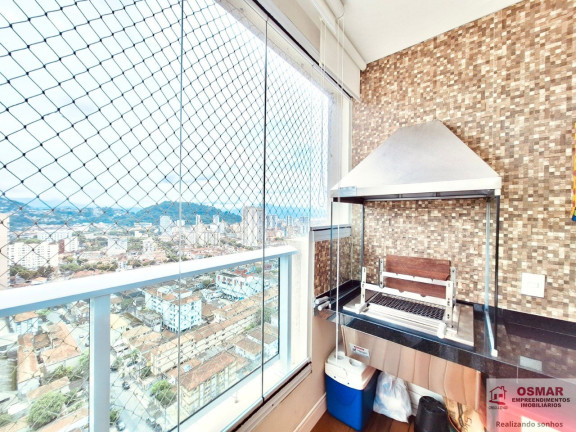 Imagem Imóvel com 3 Quartos à Venda, 88 m² em Campo Grande - Santos