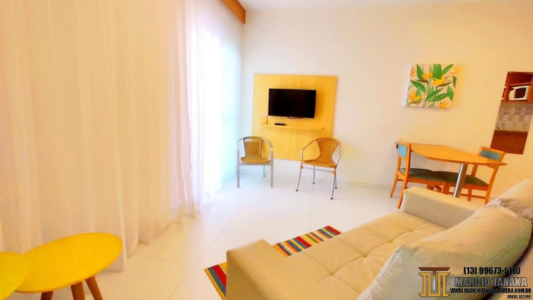 Imagem Flat com 1 Quarto para Alugar ou Temporada, 38 m² em Riviera - Bertioga Imagem Flat com 1 Quarto para Alugar ou Temporada, 38 m² em Riviera - Bertioga