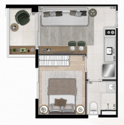 Imagem Apartamento com 1 Quarto à Venda, 31 m² em Jardim Paulista - São Paulo Imagem Apartamento com 1 Quarto à Venda, 31 m² em Jardim Paulista - São Paulo