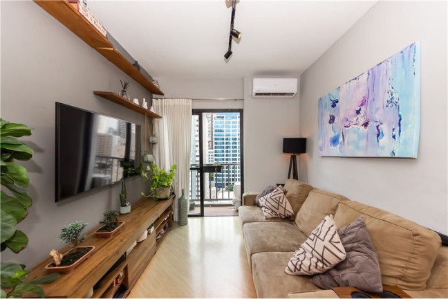 Imagem Apartamento com 1 Quarto à Venda, 46 m² em  Moema  -  São Paulo 