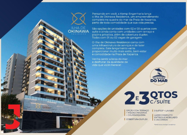 Imagem Apartamento com 3 Quartos à Venda,  em Praia De Itaparica - Vila Velha