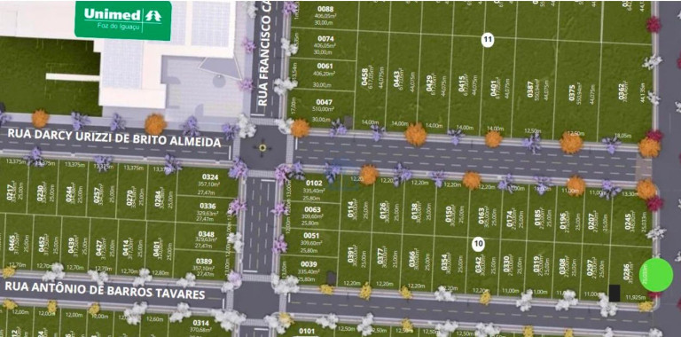 Terreno à Venda, 357 m² em Jardim Guarapuava - Foz Do Iguaçu