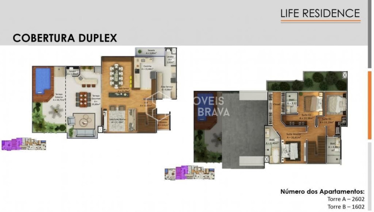 Imagem Cobertura com 3 Quartos à Venda, 139 m² em Ressacada - Itajaí Imagem Cobertura com 3 Quartos à Venda, 139 m² em Ressacada - Itajaí