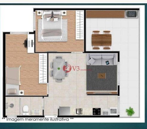 Imagem Apartamento com 2 Quartos à Venda, 63 m² em Cidade Centenário - São Paulo
