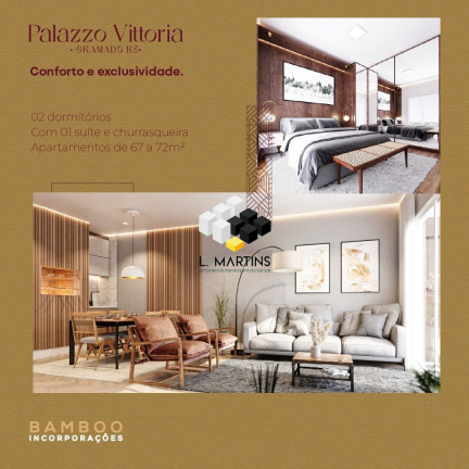 Imagem Apartamento com 2 Quartos à Venda, 67 m² em Floresta - Gramado Imagem Apartamento com 2 Quartos à Venda, 67 m² em Floresta - Gramado