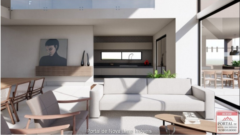 Imagem Casa com 4 Quartos à Venda, 393 m² em Quintas Do Sol - Nova Lima