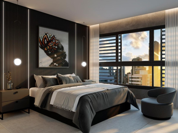 Imagem Apartamento com 1 Quarto à Venda, 33 m² em Manaira - João Pessoa