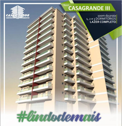Imagem Apartamento com 1 Quarto à Venda, 59 m² em Caiçara - Praia Grande