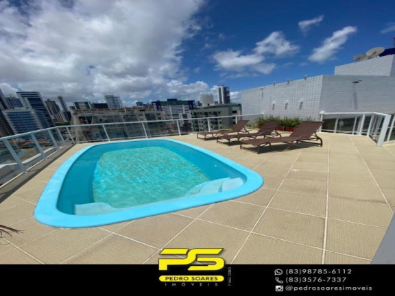 Apartamento com 2 Quartos à Venda, 58 m² em Cabo Branco - João Pessoa