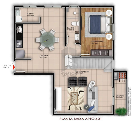 Imagem Apartamento com 3 Quartos à Venda, 237 m² em Camobi - Santa Maria Imagem Apartamento com 3 Quartos à Venda, 237 m² em Camobi - Santa Maria