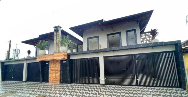 Imagem Casa de Condomínio com 2 Quartos à Venda, 55 m² em Maracanã - Praia Grande Imagem Casa de Condomínio com 2 Quartos à Venda, 55 m² em Maracanã - Praia Grande