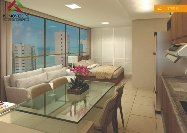 Imagem Imóvel com 1 Quarto à Venda, 23 m² em Candeias - Jaboatão Dos Guararapes Imagem Imóvel com 1 Quarto à Venda, 23 m² em Candeias - Jaboatão Dos Guararapes