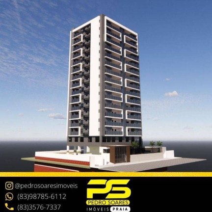 Apartamento com 2 Quartos à Venda, 65 m² em Altiplano Cabo Branco - João Pessoa