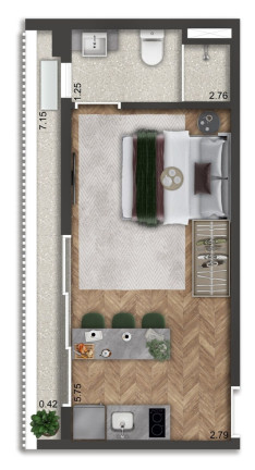 Imagem Imóvel com 1 Quarto à Venda, 24 m² em Cerqueira César - São Paulo Imagem Imóvel com 1 Quarto à Venda, 24 m² em Cerqueira César - São Paulo