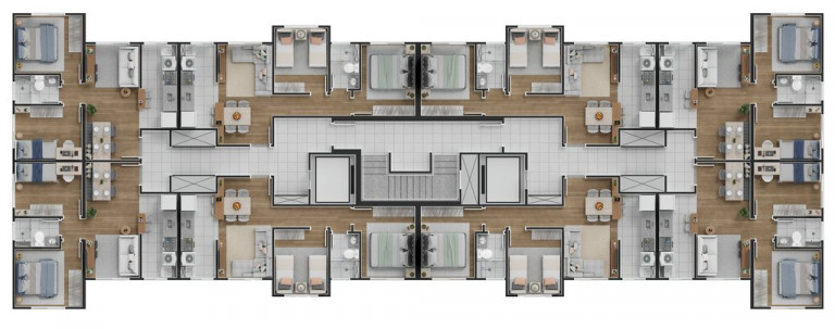 Imagem Apartamento com 2 Quartos à Venda, 42 m² em Jardim Ibirapuera - Campinas Imagem Apartamento com 2 Quartos à Venda, 42 m² em Jardim Ibirapuera - Campinas