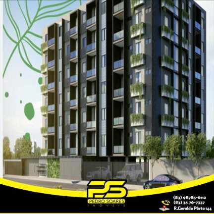 Imagem Apartamento com 2 Quartos à Venda, 50 m² em Jardim Cidade Universitária - João Pessoa Imagem Apartamento com 2 Quartos à Venda, 50 m² em Jardim Cidade Universitária - João Pessoa