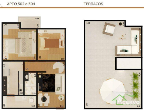 Imagem Apartamento com 2 Quartos à Venda, em Recanto Da Mata - Juiz De Fora Imagem Apartamento com 2 Quartos à Venda, em Recanto Da Mata - Juiz De Fora