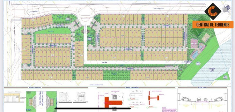 Imagem Terreno à Venda, 271 m² em Arembepe - Camaçari Imagem Terreno à Venda, 271 m² em Arembepe - Camaçari