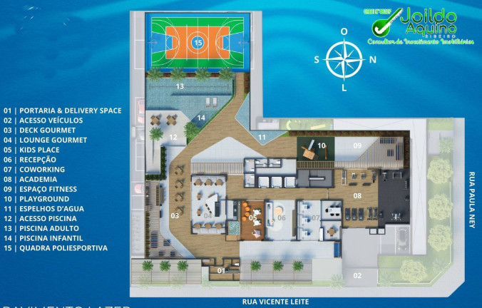 Imagem Apartamento com 3 Quartos à Venda, 64 m² em Aldeota - Fortaleza