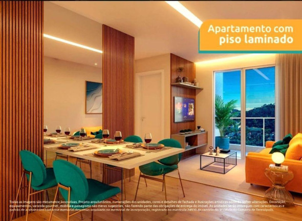 Imagem Apartamento com 2 Quartos à Venda, 54 m² em Posse - Teresópolis Imagem Apartamento com 2 Quartos à Venda, 54 m² em Posse - Teresópolis