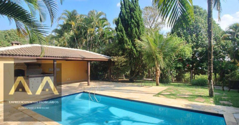 Casa com 4 Quartos para Alugar, 421 m² em Alphaville - Santana De Parnaíba