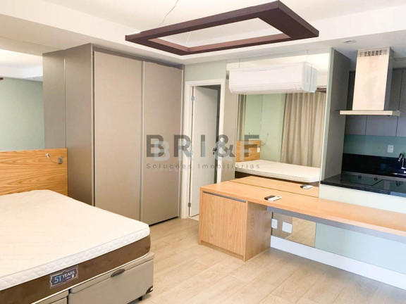 Imagem Apartamento com 1 Quarto para Alugar, 43 m² em Brooklin - São Paulo Imagem Apartamento com 1 Quarto para Alugar, 43 m² em Brooklin - São Paulo