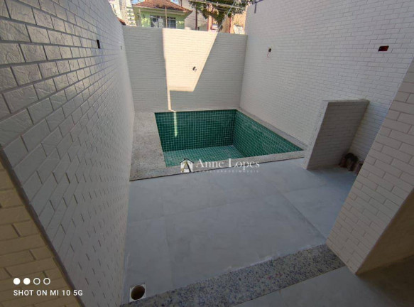 Imagem Casa com 2 Quartos à Venda, 100 m² em Campo Grande - Santos Imagem Casa com 2 Quartos à Venda, 100 m² em Campo Grande - Santos
