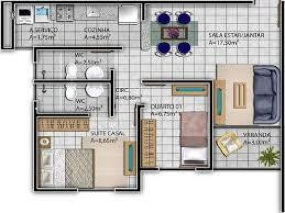 Imagem Apartamento com 2 Quartos à Venda, 66 m² em Gurupi - Teresina Imagem Apartamento com 2 Quartos à Venda, 66 m² em Gurupi - Teresina